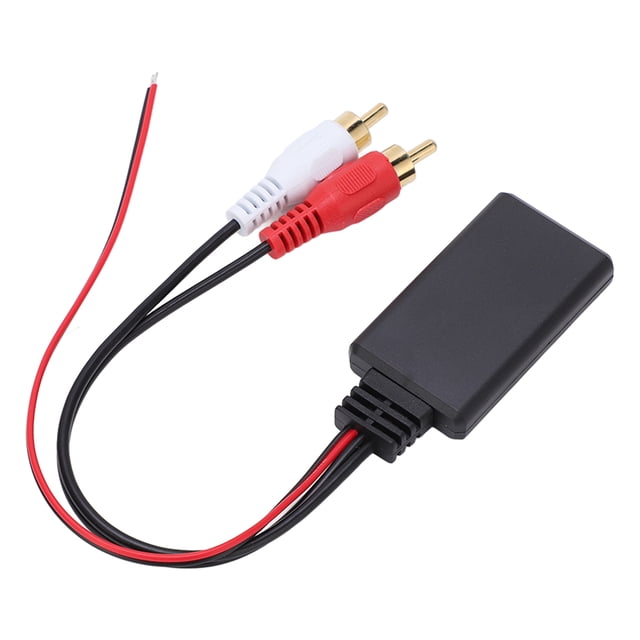 Module Bluetooth pour Voiture, Adaptateur Bluetooth RCA 2 RCA, Adaptateur Bluetooth Auxine Performance Finement Réglée