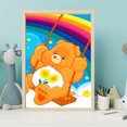thumbnail image 4 of Care Bear DIY Diamond Painting Kits Full Round Drill Home Wall Decor Art Craft Sywqhk Decoración hogareña, 4 of 9