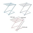 thumbnail image 1 of mmirethe Durable Towel Organizer Good Air Circulation Non-toxic Light Self Weight Space-saving 4 Towels Simultaneously Foldable Grey 1Set, 1 of 6