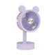 thumbnail image 2 of Xihbxyly Ventilador de Escritorio con Diseño de Dibujos Animados, Carga Usb, Tres Velocidades, Diseño de Color Sólido, Ideal para Dormitorio o Hogar, Potente Flujo de Aire Vertical, Tamaño Compacto,, 2 of 5
