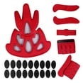 thumbnail image 1 of MasteelfCA 1 set Helmet Buffing Pad Useful Safety Hat Pad Practical Helmet Padding Kit, 1 of 7