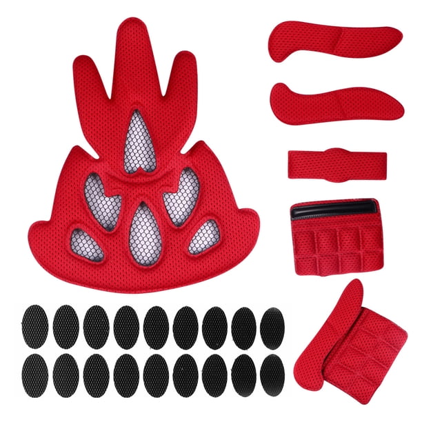 1 juego de almohadillas para pulir cascos, útiles almohadillas de seguridad para cascos, práctico kit de acolchado para cascos.