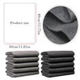 thumbnail image 3 of 5 Pack Microfiber Cleaning Cloths, Streak-Free & Lint-Free Reusable Cleaning Rags, Multi-Surface Towels for Glass, Window, Kitchen, Stainless Steel, Car & Electronic Screens, 11.8"×15.7",Black, 3 of 9