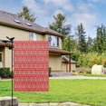 thumbnail image 2 of Red Christmas Folk Pattern Fall Garden Flags 12.5"x18" Double Side,Small Yard Flags for Outside,Outdoor Fall Decor,Autumn Funny Garden Flag Yard Decoration, 2 of 4