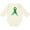 Natural, variant on Cerebral Palsy Awareness Green Ribbon Made of Hearts Boys or Girls Long Sleeve Baby Bodysuit