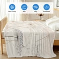 thumbnail image 4 of Dandelion Retro Leaves Cooling Blanket,Lightweight Breathable Summer Throw Blanket with Double Sided Cold Effect,Farmhouse Botanical Watercolor Picnic Blankets Bed Sheet for Hot Sleepers 40"x60", 4 of 8