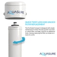 thumbnail image 6 of Aquasure Fortitude Compact Under the Sink Replacement Water Filter with Carbon/KDF, 6 of 6