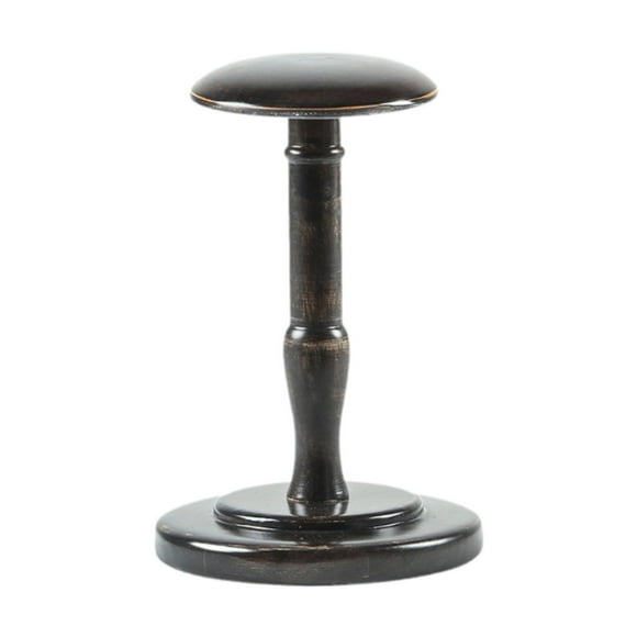 Tnarru Hat Rack Stand Wooden Display Stand Wooden Freestanding Baseball Hat Display Hat Stand Organizer for Home Living Room Salon Shop short