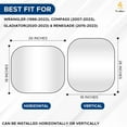 thumbnail image 6 of EcoNour Baby Car Seat Sunshade Cover – UV Reflective Shield, Universal Fit for Rear-Facing Seats – Heat Protector for Travel in SUVs & Trucks, 6 of 8