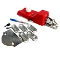 thumbnail image 2 of Prensatelas para ojales, prensatelas de tipo antiguo, suministros para máquinas de coser, arrancadores portátiles reutilizables, fácil instalación a Macarena Prensatelas para ojales, 2 of 8
