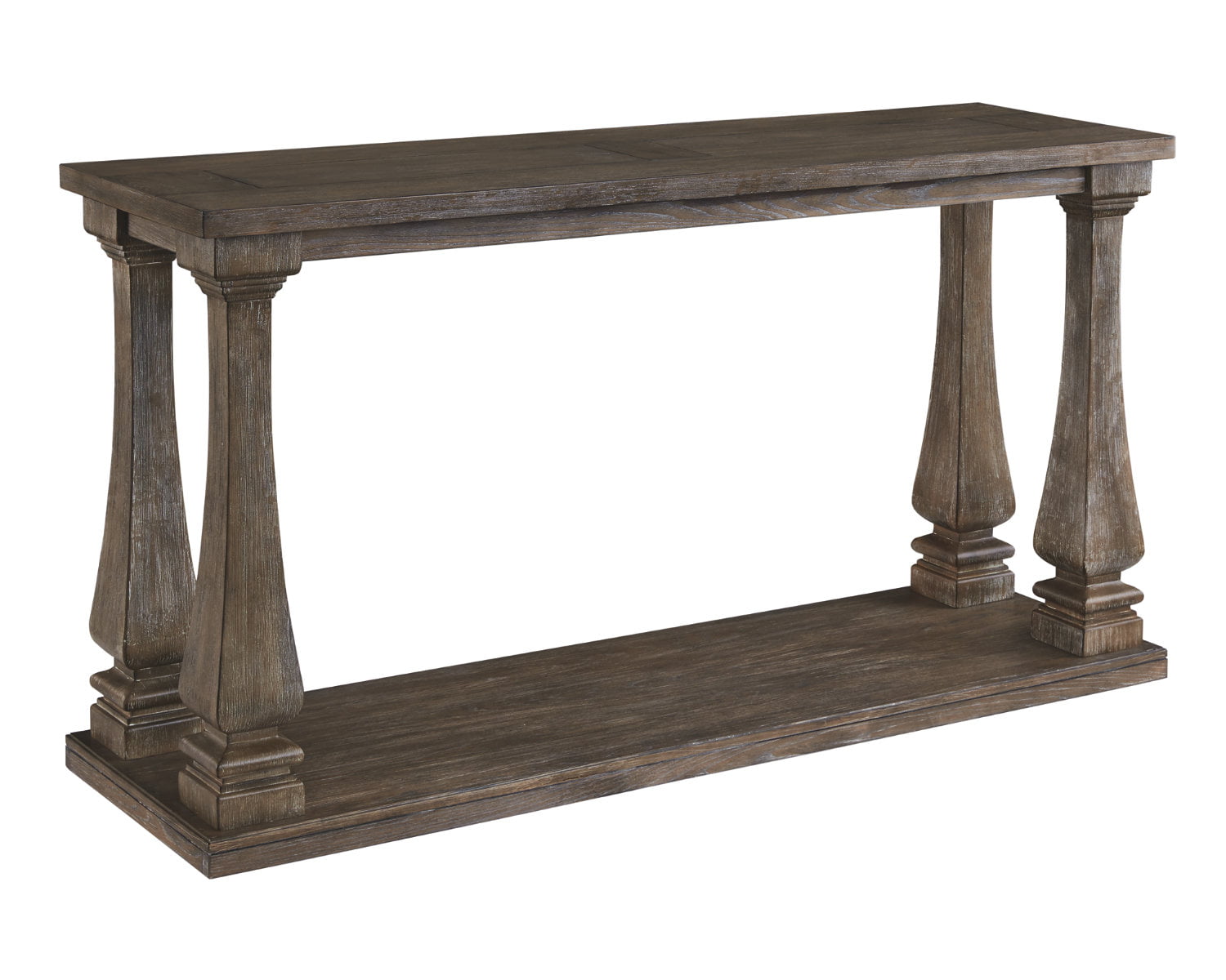 Signature Design by Ashley Johnelle Sofa Table Gray ...