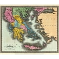 thumbnail image 2 of Colton 13x12 White Modern Wood Framed Museum Art Print Titled - Greece - Colton 1856, 2 of 4