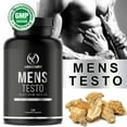 thumbnail image 7 of Mens Testo - with Black Maca, Tribulus - Testosterone Booster, Energy & Endurance - 120 Capsules, 7 of 7