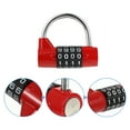thumbnail image 3 of WHAMVOX Lock with 4 Combination for School Use Made of Zinc Alloy, 3 of 8