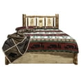 thumbnail image 2 of Glacier Country Collection Platform Bed w/ Storage, California King w/ Laser Engraved Pine Design, 2 of 9