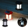 thumbnail image 2 of Lámparas colgantes solares con sensor de movimiento para exteriores, luces de camping, alimentadas por batería recargable, decoración luminosa para porches, jardines, patios y patios, 2 of 5