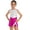 Rose, variant on Kids Girls Cheerleading Outfit Cheer Leader Uniform Sequin Dress and Shorts Set Purple 6