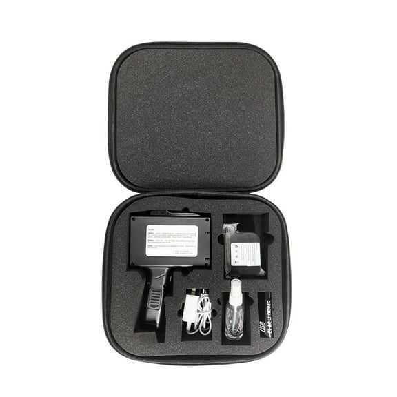 12.7mm Handheld Inkjet Printer Touch Screen Coder Label QR Bar Code Logo Printer With Fast Dry Ink Cartridge ,Portable & User