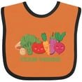 thumbnail image 3 of Inktastic Team Veggie Boys or Girls Baby Bib, 3 of 4