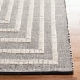 thumbnail image 3 of SAFAVIEH Natura Allen Bordered Area Rug, Black/Ivory, 4' x 6', 3 of 8