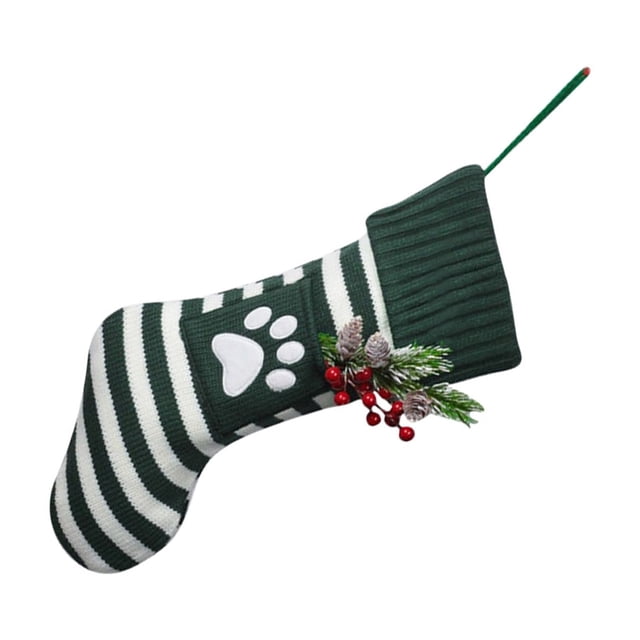 Calcetines navideños Inteprter para gatos y perros forro de franela color brillante agradables para la piel