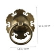 thumbnail image 4 of Aldaba de puerta Vintage, anillo de Metal, puerta de armario, anillo de puerta Retro, manija de puerta, tiradores de puerta de Granero, 1 ud., 4 of 5