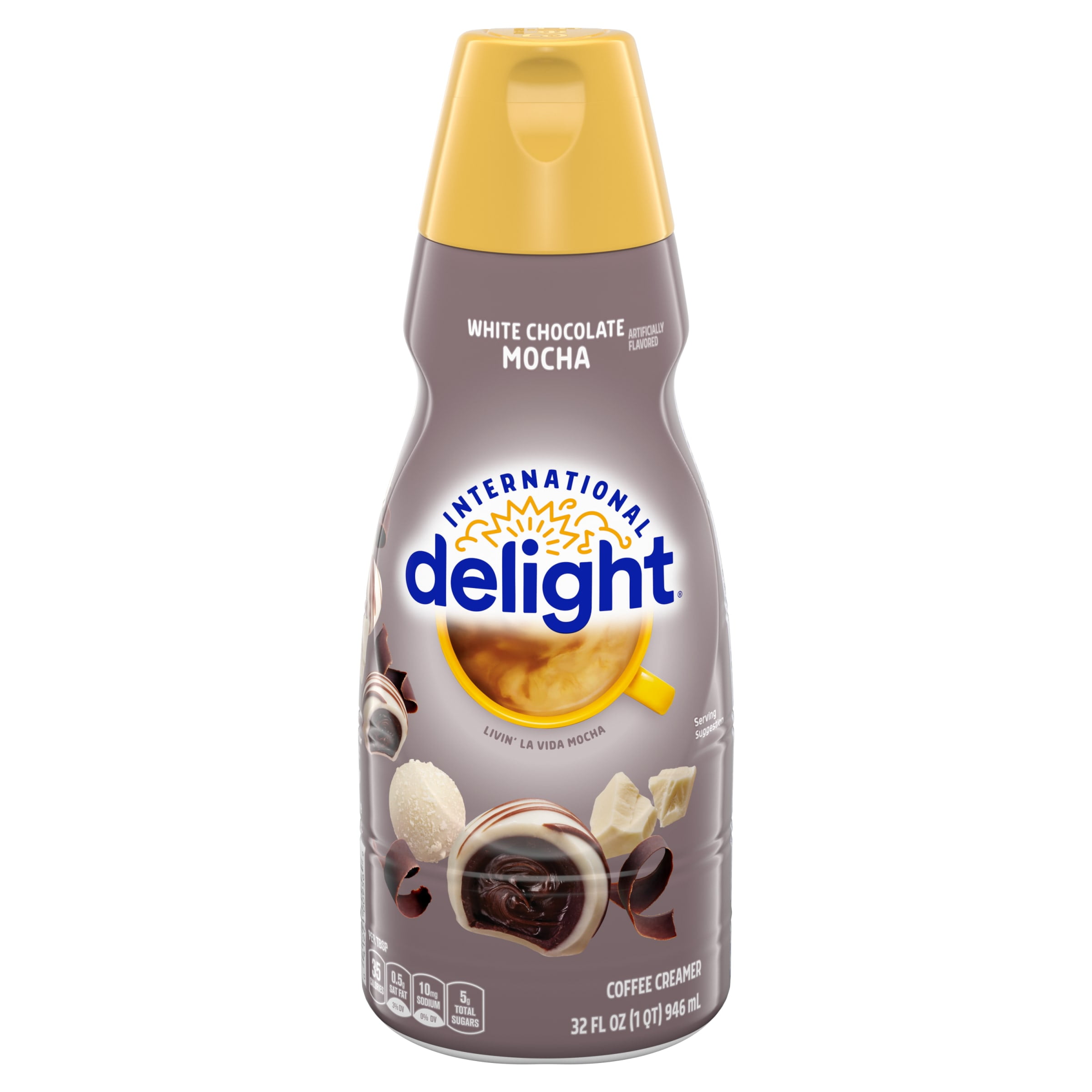 International Delight White Chocolate Mocha Coffee Creamer, 32 Oz
