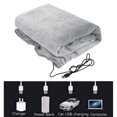 Electric Heated Blanket Queen Size USB Heated Electric Warming Shawl