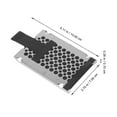 thumbnail image 2 of FOMIYES Mounting Hard Drive Bracket 13.00X7.00X0.28In Iron Abs Rubber 1 Set, 2 of 8