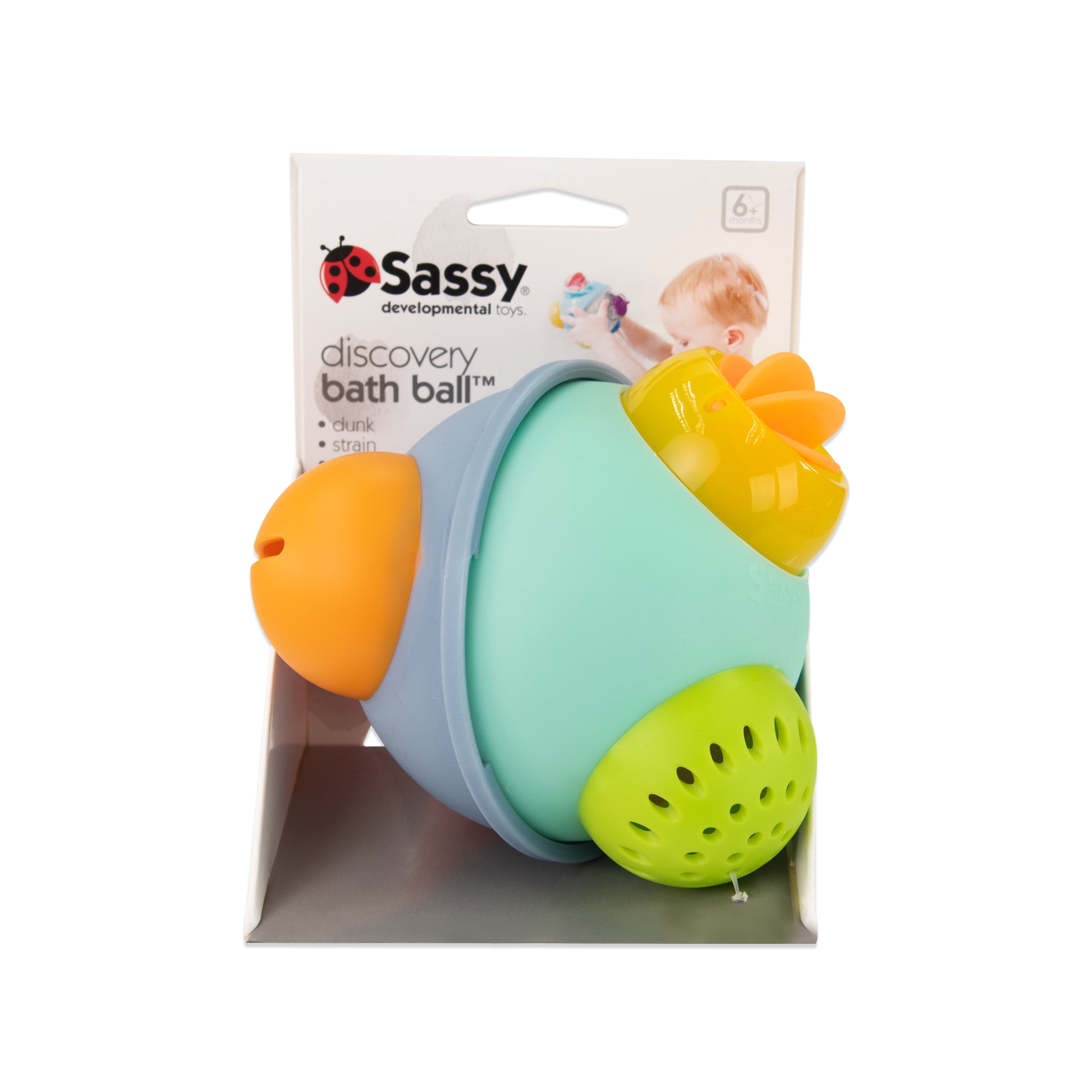 Ball bath toys top