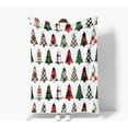 thumbnail image 3 of Winter Christmas Throw Blanket, Super Soft Warm Plush Blanket for Couch Bed Sofa Travel Camping, Plaid Christmas Tree Holiday Decorative Comfort Cozy Throw Blanket, 60X80IN, 3 of 5
