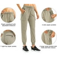 thumbnail image 5 of Stelle Women's Hiking Pants Lightweight Fast Drying Waterproof outdoor travel with multiple zip pockets UPF 50, 5 of 5
