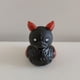 thumbnail image 5 of 5 pack Goth Satanic Duck, VINYL Punk Ducks, Novelty Rock Ducky Ornaments Halloween Decoration Dark Satanic Duck Gothic Gifts Home Décor, 5 of 5