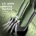 thumbnail image 4 of Vacuum Hair Clipper for Men - Automatic Hair Suction Cordless Rechargeable Beard Trimmer, Professional 20-Length Setting IPX6 Waterproof Electric Shaver for Head Facial Hair, Home Barber Kit (Grey), 4 of 8