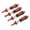 red, variant on Pack of 4 Filled Front & Rear Shock Absorber for MN 1/12 RC crawler Short Course Truck Car Vehicle Model Replacement Parts Accs 74mm red