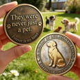 thumbnail image 6 of Commemorative Loyal Dog Adoption Keepsake Token With Velvet Bag, Collector Gift For Pet Owners, Tribute To Devotion And Memories, High Detail Craft, Unique Present For Adoption Anniversary, 6 of 7