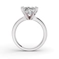 thumbnail image 2 of 14K White Gold Princess Cut Solitaire Diamond Engagement Ring VS1-VS2 Clarity E-F Color for Women, 2 Carat, Size-7.5, 2 of 5