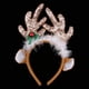 thumbnail image 4 of Diadema de asta de reno novedosa para decoración navideña con Cuerno de reno de café con Colcomx Diadema de fiesta, 4 of 8