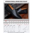 thumbnail image 2 of Genuine Leather Loafer Shoes Slip On Soft Walking Driving Shoes, 2 of 7