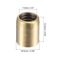thumbnail image 2 of Uxcell 10x12mm Brass Push Button Grease Oil Cup 10 Pack, 2 of 5