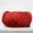Red, variant on Giant Arm Knitting Chunky Yarn for Braided Knot Throw Blanket, Jumbo Chunky Yarn Twist Tubular Yarn Soft Extra Thick Yarn, Fluffy Bulky Weave Craft Crochet 0.55lb