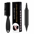 thumbnail image 2 of Lápiz de peluquero de doble cabeza para barba, herramienta para colorear para hombres (juego negro) Ndcxsfigh  Cuidado Belleza, 2 of 6