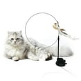 thumbnail image 1 of Cat Feather Toy Cat Teaser Exerciser Playing Toy Interactive Cat Toys Bird, 1 of 10