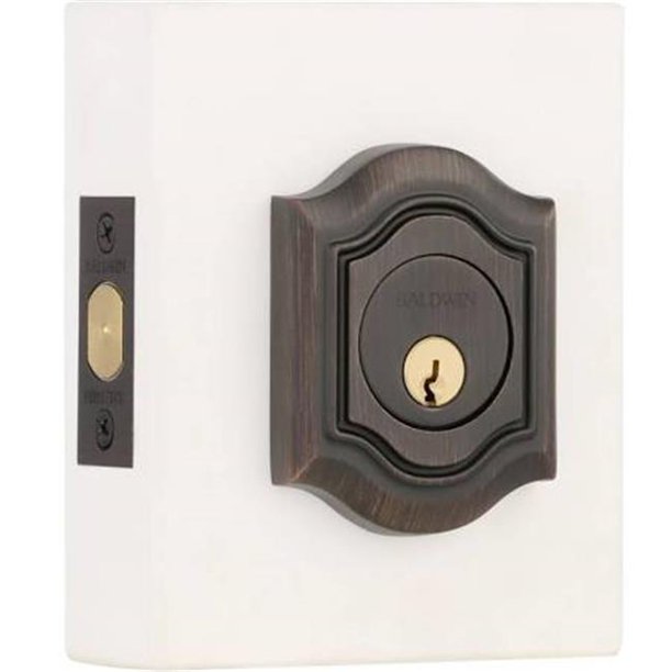 8BR0705007 Double Cylinder Deadbolt Thick Door Kit Dark Bronze Finish