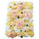 thumbnail image 5 of Rosas artificiales rosas y amarillas, flores para bodas DIY, novia Amarillo claro, 5 of 7