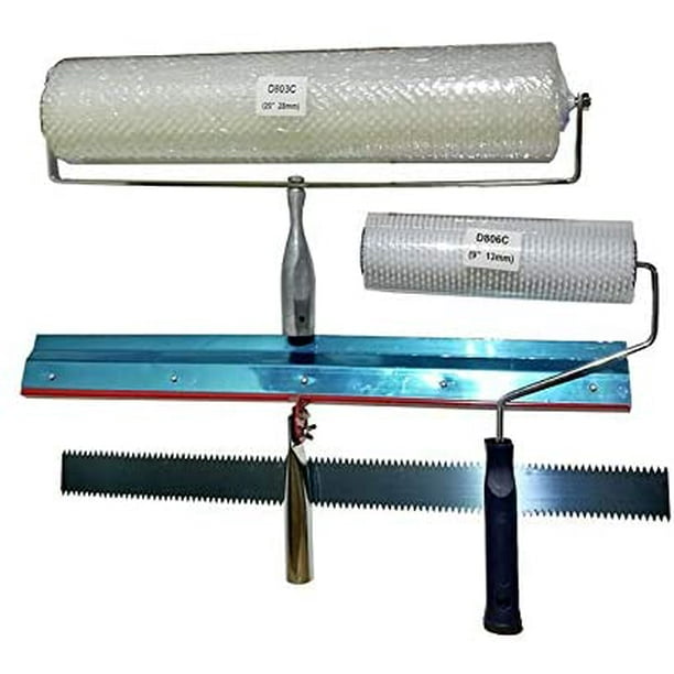 TECHTONGDA New Arrival Cement SelfLeveling Kit Floor Paint Roller