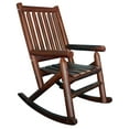 thumbnail image 2 of Leigh Country TX 86000 Cherry Amber-Log Adult Wood Rocker - Brown, 2 of 6