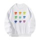 thumbnail image 4 of Sudadera con cuello redondo para mujer, cuello redondo informal para salir, uso diario, vacaciones SG Yuyangstore Sudaderas informales, 4 of 8