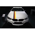 thumbnail image 5 of Xotic Tech 1x 59" Germany Flag Stripe Car Hood Body Sticker For Audi BMW Mercedes MINI Porsche Exterior Cosmetic, Hood, Roof, Bumpers, 5 of 7