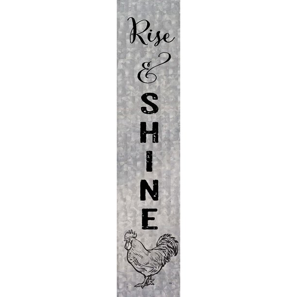 Custom Decor Yard Expression Rise And Shine Walmart Com Walmart Com